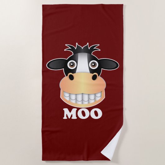 Moo - Strandtuch (Vorderseite)