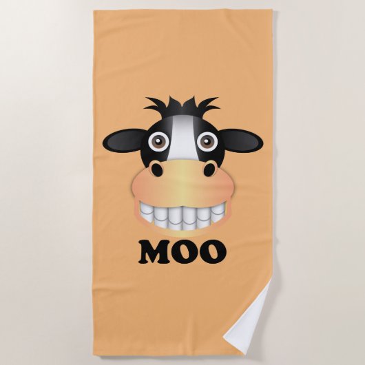 Moo - Strandtuch (Vorderseite)