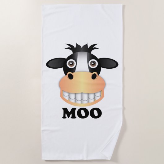 Moo - Strandtuch (Vorderseite)