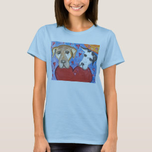 MOO- und Charlie-Felsen T-Shirt