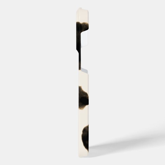 Moo-ve in Style: Kuh drucken iPhone Hülle (Linke Seite)