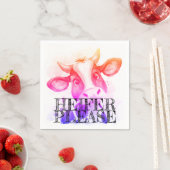 Moo-ve Over langweilige Napkins: Heifer bitte Serviette (Beispiel)