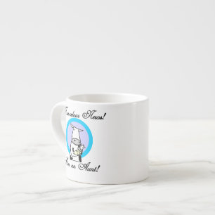 Moo-velous News Ich bin ein Tante T - Shirt und Ge Espressotasse