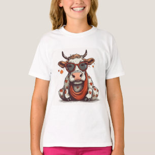 👕 🐄 "Moo-velous T-Shirt" - Kuh Print T - Shirt �