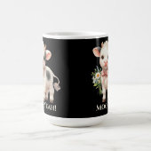 Moo-Yeah Funny Baby Cow Kaffeetasse (Mittel)