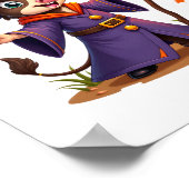Moo-Zauberer die Kuh-Zauberin Poster (Ecke)
