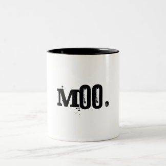 MOO ZWEIFARBIGE TASSE