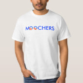 Moochers-Weiß-T - Shirt (Vorderseite)