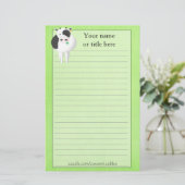 Moocow Briefpapier (Stehend Vorderseite)