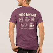 Mood Booster Tri-Blend Shirt (Rückseite)