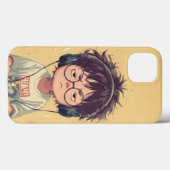 Mood: Bored Boy with Headphones Case (Rückseite (Horizontal))