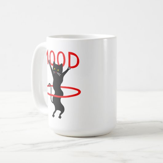 Mood cat | Mug Decorative Kaffeetasse (Vorderseite Links)