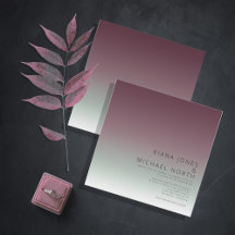 Mood Gradient Wedding Burgundy Mist ID741