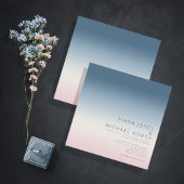 Mood Gradient Wedding Preußen Sky ID741 Einladung