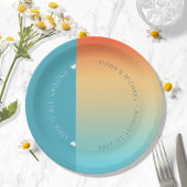 Mood Gradient Wedding Tropical Sky ID741 Pappteller