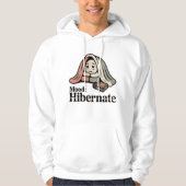 Mood: Hibernate Mental Health Mood with a Blanket Hoodie (Vorderseite)