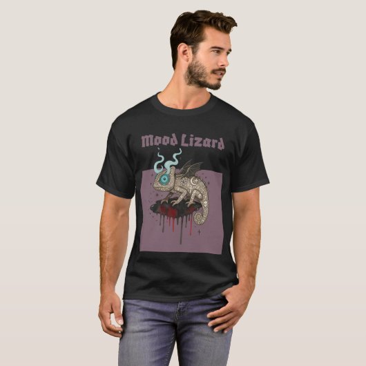Mood Lizard T-Shirt (Vorne ganz)