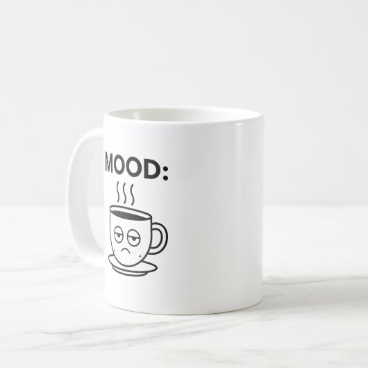Mood Mugged—EyeRoll Kaffeetasse (Vorderseite Links)