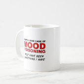 Mood Poisoning Funny Mug Kaffeetasse (Vorderseite Links)