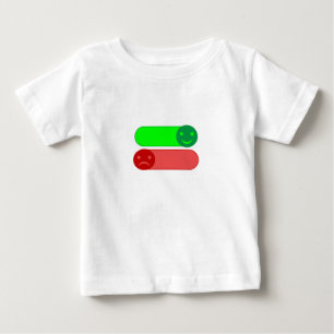 Mood Switch Emoji Baby T - Shirt