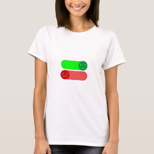 Mood Switch Emoji Women's T - Shirt