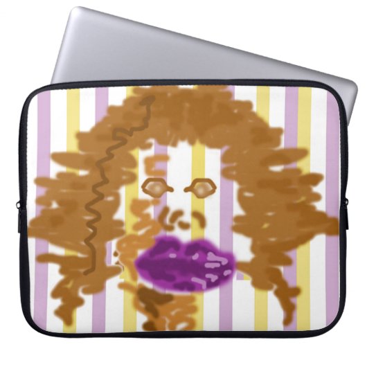 Mood T - Shirt Laptopschutzhülle (Vorderseite)