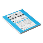Mood Tracker Notepad Notizblock (angewinkelt)
