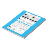 Mood Tracker Notepad Notizblock (Rotiert)