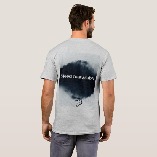 "MOOD UNVERFÜGBAR : Starry Silence Drop" T-Shirt (Schwarz voll)