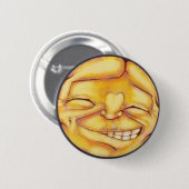 MoodBadge - glücklich! Button (Vorne & Hinten)