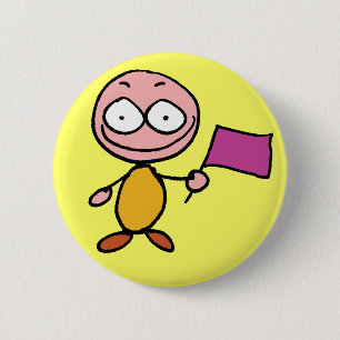 Moodbutton "glücklich" - besonders angefertigt button