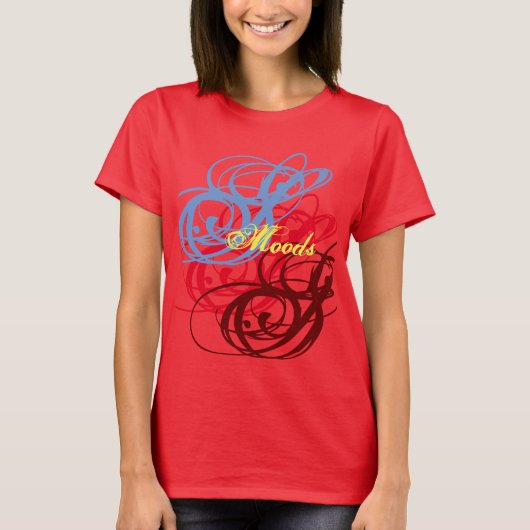 Mooddesign für Frauen im Shirt (Vorderseite)