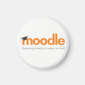 Moodle Magnet: Weltweit aktiv Magnet (Vorne)