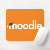 Moodle Mausunterlage - Orange Mousepad (Mit Mouse)