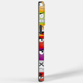 Moods and Emoticons Case-Mate iPhone Hülle (Rückseite / Rechts)