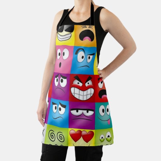 Moods and Emoticons Schürze (InSitu)