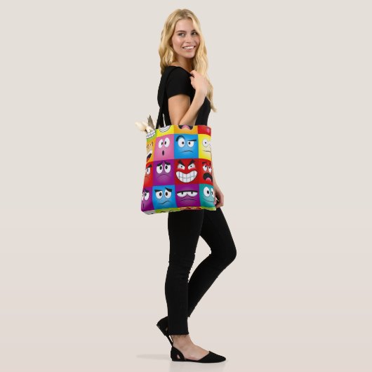 Moods and Emoticons Tasche (Am Model)