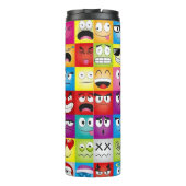 Moods and Emoticons Thermosbecher (Rückseite)