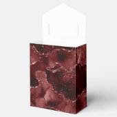 Moody Agate | Henna Blood Red Garnet Jewel Tone Geschenkschachtel (Geöffnet)