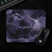 Moody Agate | Midnight Indigo Deep Lila Glam Mousepad