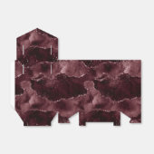 Moody Agate | Wein Bordeaux Sangria Merlot Maroon Geschenkschachtel (Ungefaltet)