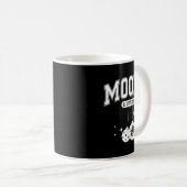 Moody And Uptight Merry And Bright Christmas Coupl Kaffeetasse (VorderseiteRechts)