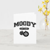 Moody And Uptight Merry And Xmas Bright Matching C Karte (Gelbe Blume)