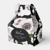 Moody Anemone und Lila Brautparty-Gable Geschenkschachtel (Vorderseite)