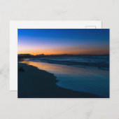 Moody atmosphärische Jahreszeit Byron Bay Strand b Postkarte (Vorne/Hinten)