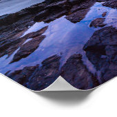 Moody Atmospheric Sunset Poster (Ecke)