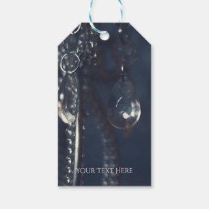 Moody Blue Crystal Elegante Romantische Chic Weddi Geschenkanhänger