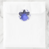 Moody Blue Dripping Daffodier Sticker (Tasche)