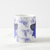 Moody Blue Dripping Daffodil Tasse (Mittel)