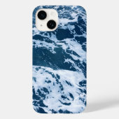 Moody Blue Ocean Waves Case-Mate iPhone Hülle (Rückseite)